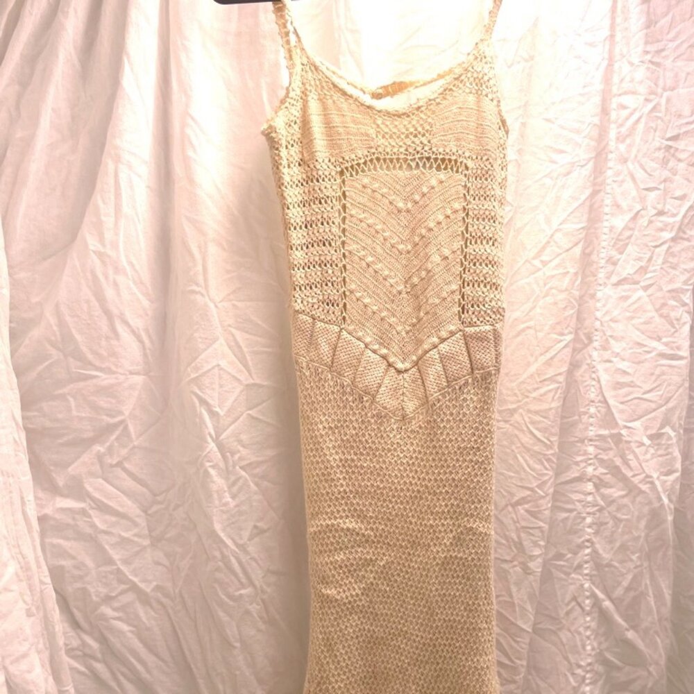 Western bohemian festival dress small